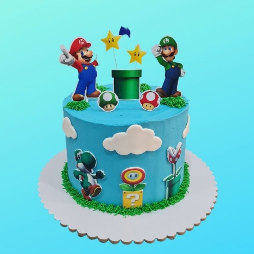 img-Super Mario Cake كيك سوبر ماريو