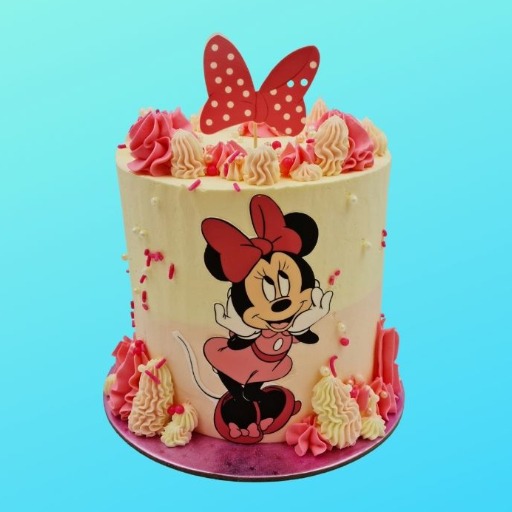 img-Minnie Mouse Cake كيك ميني ماوس