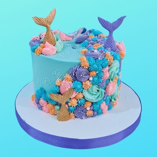 img-Mermaid Cake كيك الحورية